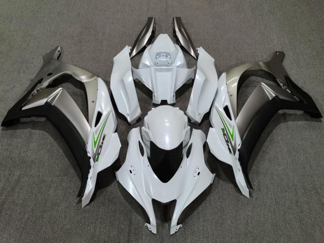 Compra Carenados Moto Kawasaki ZX10R 2016-2020 - Blanco Perla Plata