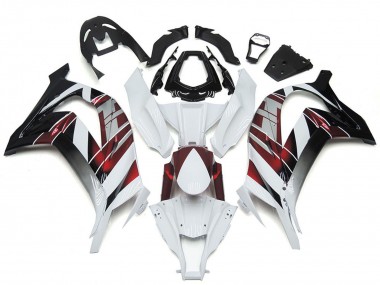 Compra Carenados Moto Kawasaki ZX10R 2016-2020 - Blanco Rojo Negro