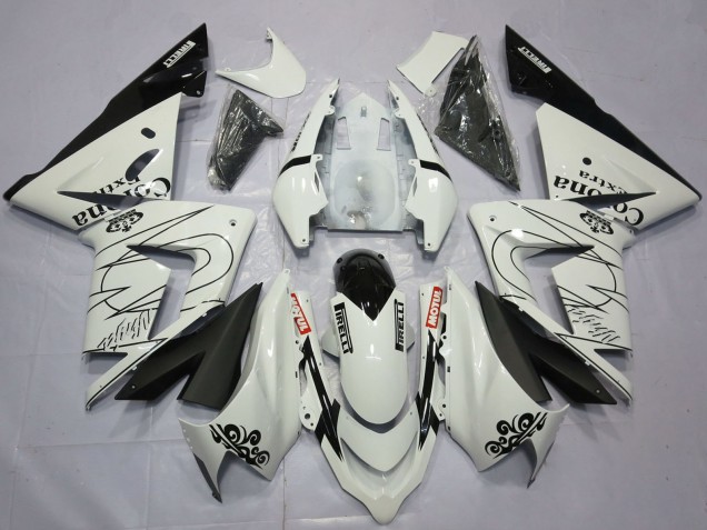Compra Carenados Moto Kawasaki ZX10R 2004-2005 - Blanco Corona