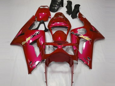 Compra Carenado Moto Kawasaki ZX6R 2003-2004 - Rojo