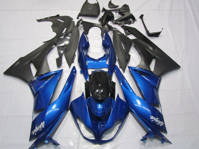 Compra Carenados Moto Kawasaki ZX6R 2009-2012 - Azul Negro Brillante Negro Mate Blanco Ninja