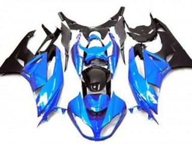Compra Carenado Moto Kawasaki ZX6R 2009-2012 - Azul Negro Brillante Negro Mate