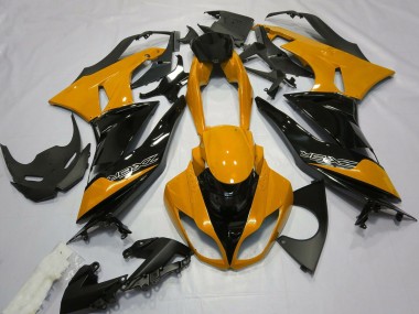 Compra Carenados Moto Kawasaki ZX6R 2009-2012 - Naranja Negro Brillante