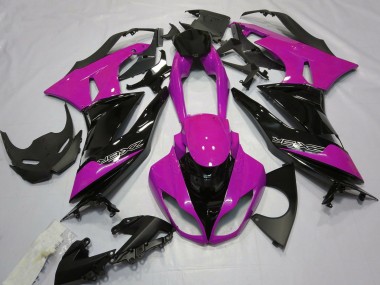 Compra Carenados Moto Kawasaki ZX6R 2009-2012 - Rosa Negro Brillante