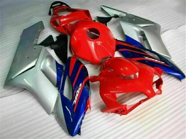Compra Carenados Moto Honda CBR1000RR 2004-2005 - Plata Rojo Azul Negro Raya