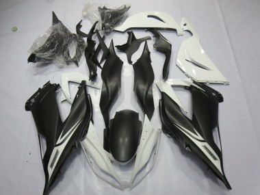 Compra Carenados Moto Kawasaki ZX6R 2013-2018 - Blanco Negro Mate