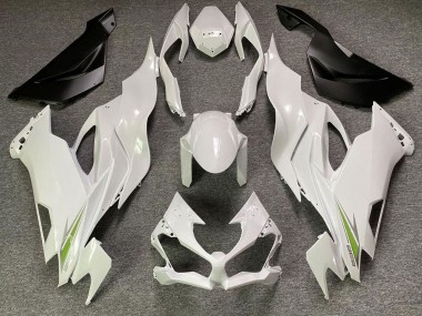 Compra Carenados Moto Kawasaki ZX6R 2019-2022 - Blanco Perla Verde
