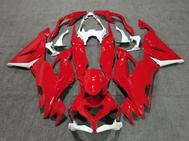 Compra Carenados Moto Kawasaki ZX6R 2019-2022 - Blanco Rojo