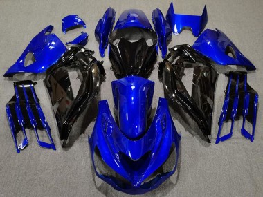Compra Carenado Moto Kawasaki ZX14R 2012-2024 - Azul Negro Brillante