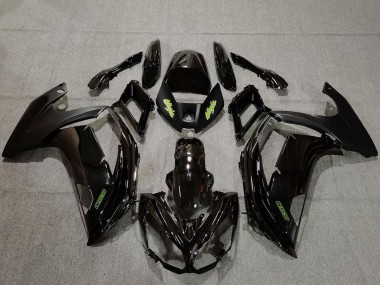 Compra Carenados Moto Kawasaki Ninja 650R 2009-2011 - Negro Brillante Verde