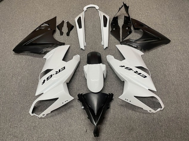 Compra Carenados Moto Kawasaki Ninja ER6F 2009-2011 - Blanco Negro Mate