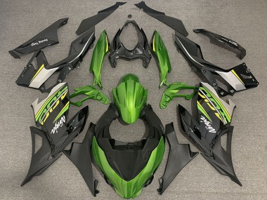 Compra Carenados Moto Kawasaki Ninja 400 2018-2024 - Verde Negro Oro OEM Estilo