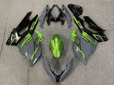 Compra Carenados Moto Kawasaki Ninja 400 2018-2024 - Verde Nardo Gris Negro Brillante