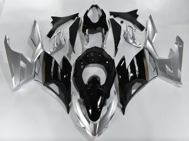Compra Carenados Moto Kawasaki Ninja 400 2018-2024 - Plata Negro Brillante