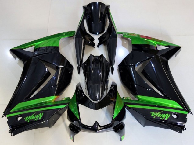 Compra Carenados Moto Kawasaki Ninja 250 2008-2012 - Verde Negro Brillante