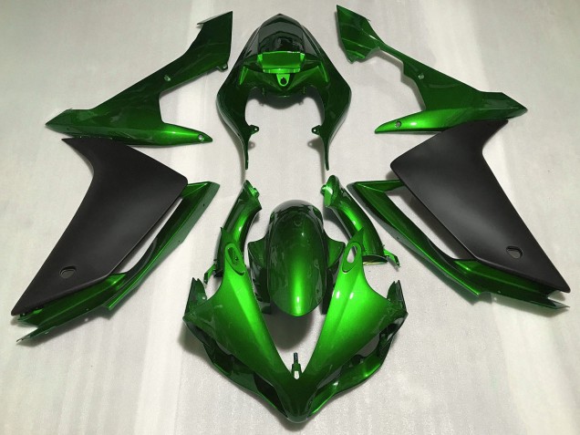 Compra Carenados Moto Yamaha R1 2007-2008 - Verde Negro Mate