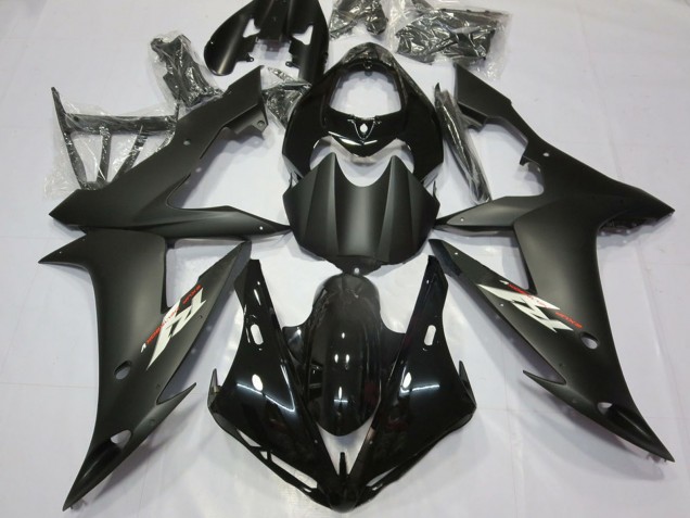 Compra Carenado Moto Yamaha R1 2004-2006 - Negro Brillante Negro Mate