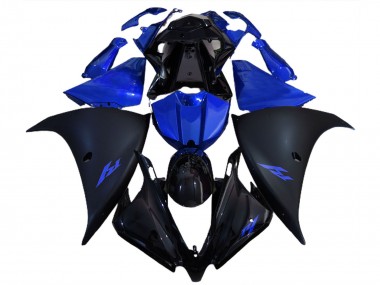 Compra Carenados Moto Yamaha R1 2012-2014 - Negro Brillante Negro Mate Azul