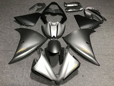Compra Carenados Moto Yamaha R1 2012-2014 - Gris Mate Oro Calcomanías