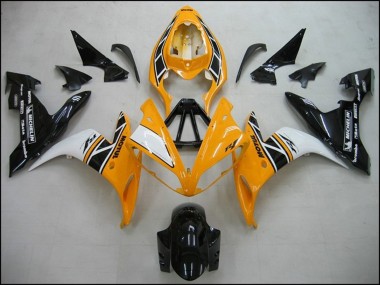 Compra Carenados Moto Yamaha R1 2004-2006 - Amarillo Blanco Negro OEM Estilo