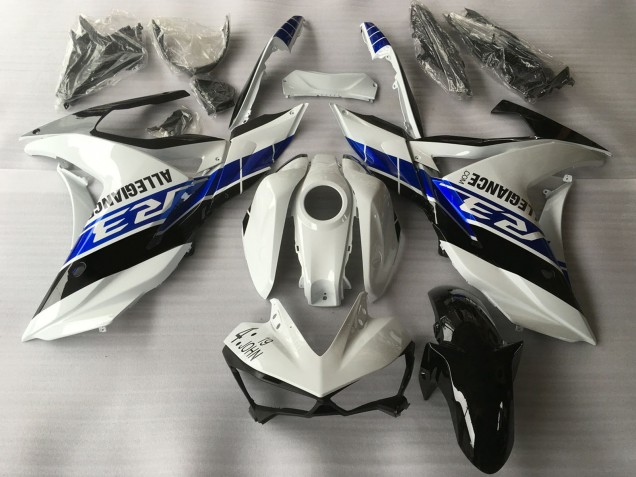 Compra Carenados Moto Yamaha R3 2015-2018 - Blanco Azul Negro