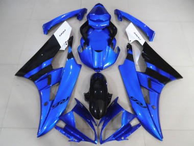Compra Carenados Moto Yamaha R6 2006-2007 - Blanco Azul Negro Brillante