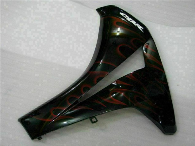 Compra Kits Carenado Moto Honda CBR1000RR 2008-2011 - Negro Brillante Rojo Llama