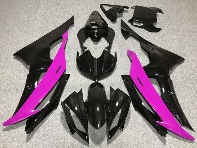 Compra Carenados Moto Yamaha R6 2008-2016 - Rosa Negro Brillante