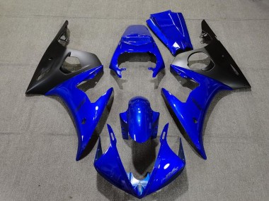 Compra Carenados Moto Yamaha R6 2005 - Azul Negro Mate