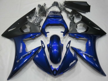 Compra Carenados Moto Yamaha R6 2005 - Azul Oscuro Negro Mate