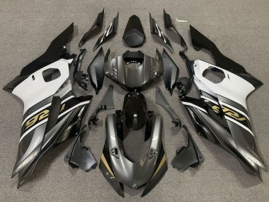 Compra Carenados Moto Yamaha R6 2017-2023 - Blanco Gris Negro Brillante Oro