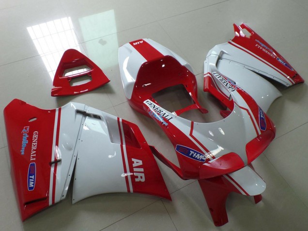 Compra Carenados Moto Ducati 748 916 996 998 1993-2005 - Blanco Rojo Air Generali Tim