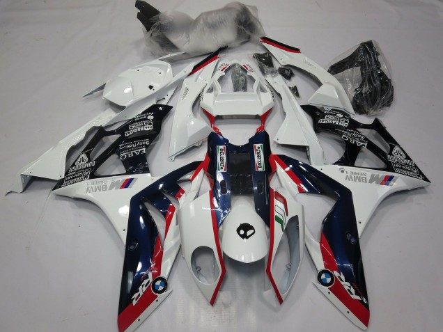 Compra Carenados Moto BMW S1000RR 2015-2016 - Blanco Rojo Azul Negro Brillante