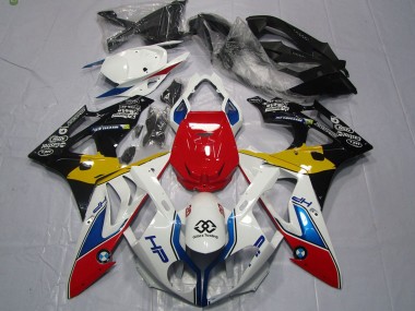 Compra Carenados Moto BMW S1000RR 2009-2014 - Blanco Amarillo Rojo Negro Azul HP