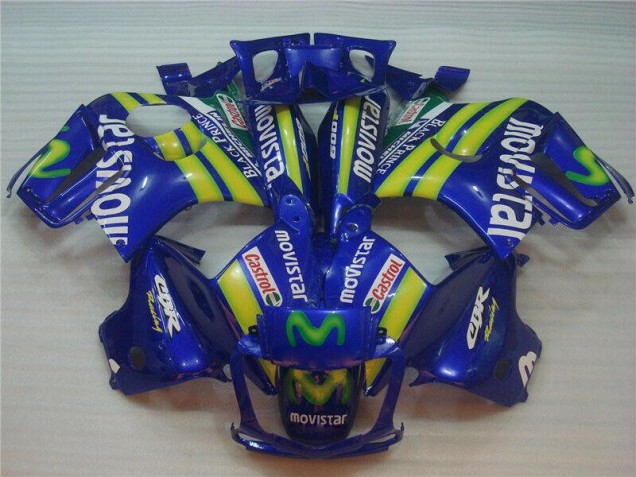 Compra Carenados Moto Honda CBR600 F3 1995-1996 - Azul Verde Amarillo MoviStar Rojo Castrol