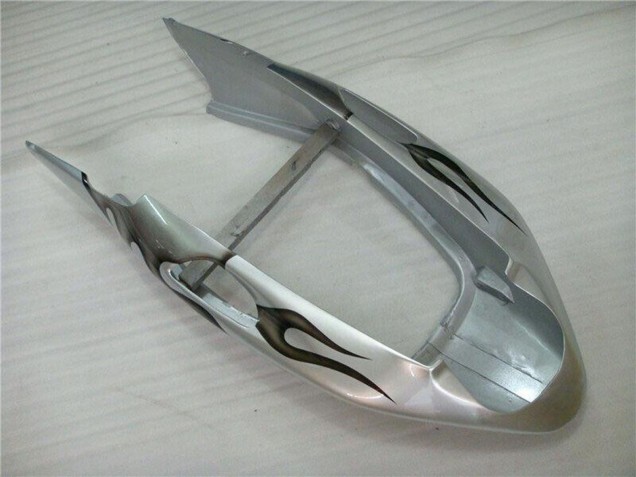 Compra Carenado Moto Honda CBR1100XX Blackbird 1996-2007 - Plata Negro Llama