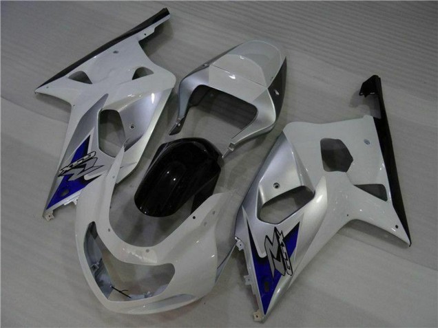 Compra Carenados Moto Suzuki GSXR 600/750 2001-2003 - Blanco Plata Azul Negro