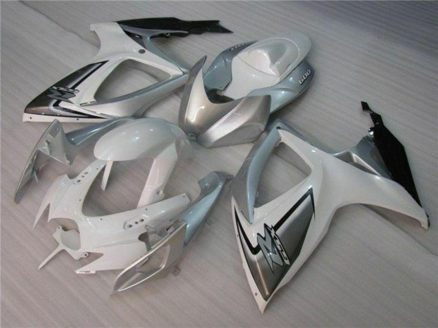 Compra Carenados Moto Suzuki GSXR 600/750 2006-2007 - Blanco Plata