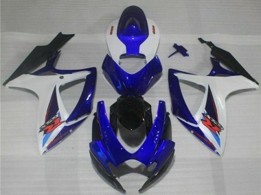 Compra Carenados Moto Suzuki GSXR 600/750 2006-2007 - Blanco Azul Negro Rojo