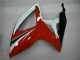 Compra Carenados Moto Suzuki GSXR 600/750 2006-2007 - Blanco Rojo Negro Brillante Raya
