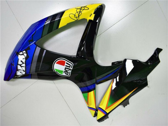 Compra Carenados Moto Suzuki GSXR 600/750 2008-2010 - Azul Amarillo Tiburón
