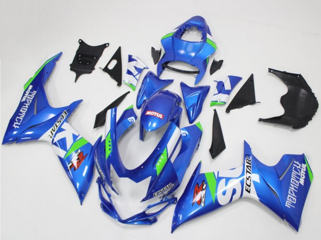 Compra Carenados Moto Suzuki GSXR 600/750 2011-2024 - Azul Blanco Verde