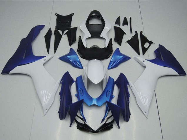 Compra Carenados Moto Suzuki GSXR 600/750 2011-2024 - Blanco Azul Claro