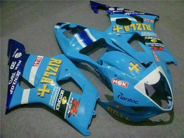 Compra Carenados Moto Suzuki GSXR 1000 2003-2004 - Azul Blanco Amarillo Rizla