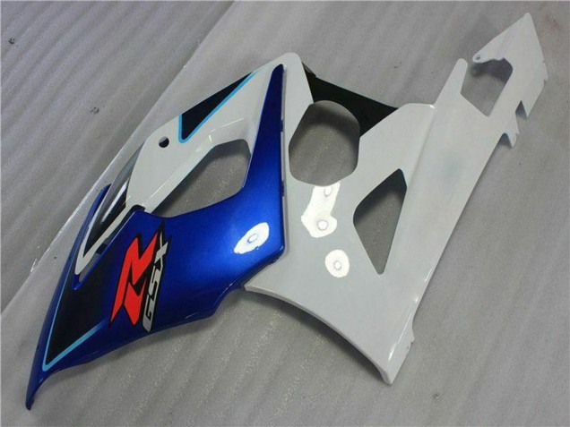 Compra Kits Carenado Moto Suzuki GSXR 1000 2005-2006 - Blanco Azul Negro Brillante
