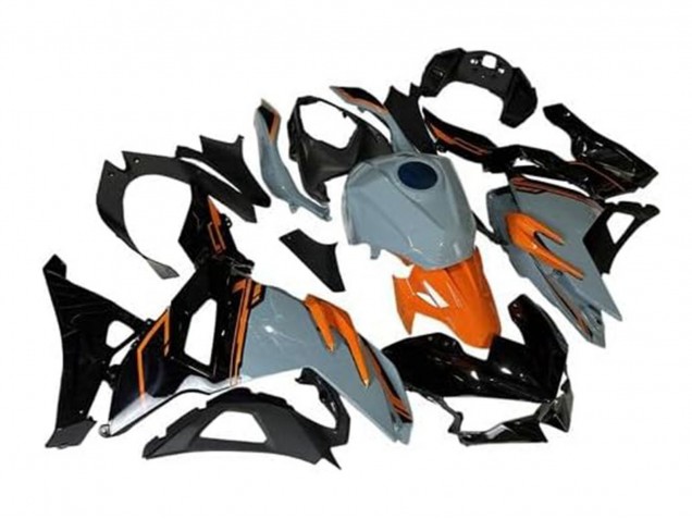 Compra Carenados Moto Kawasaki Ninja 500 EX500R 2024-2025 - Nardo Gris Naranja Negro