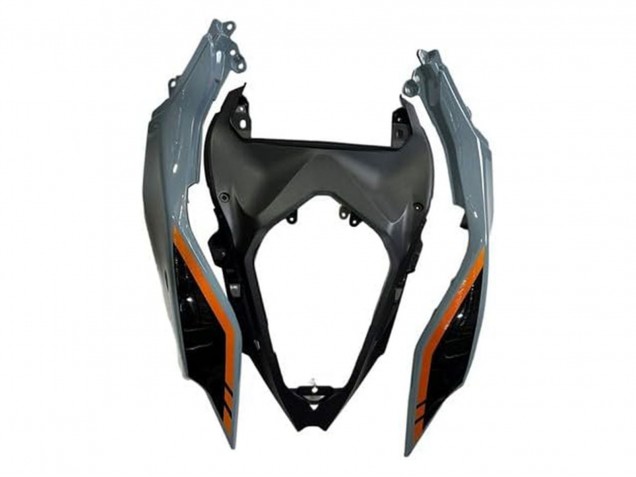 Compra Carenados Moto Kawasaki Ninja 500 EX500R 2024-2025 - Nardo Gris Naranja Negro