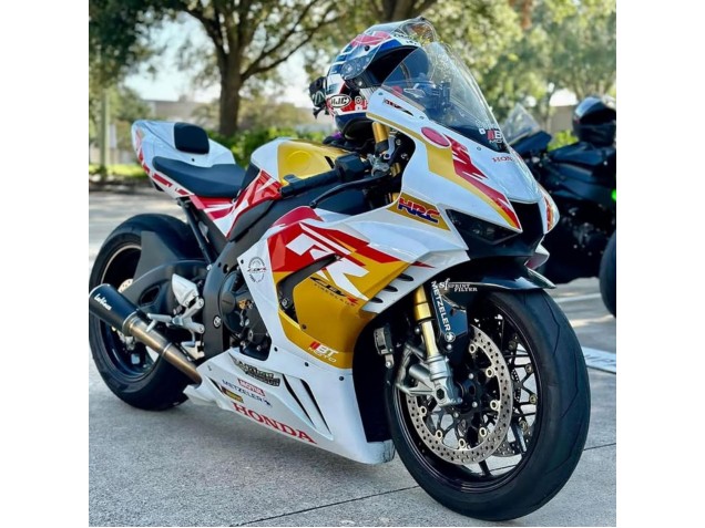 Compra Carenados Moto Honda CBR1000RR-R 2020-2023 - Blanco Rojo Oro Motul HRC