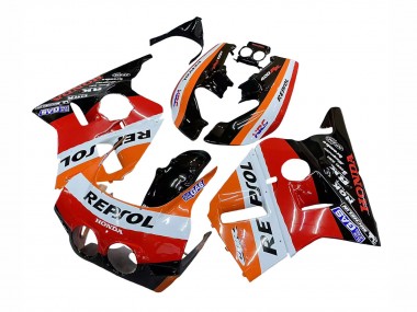 Compra Carenados Moto Honda CBR400RR NC23 1987-1989 - Naranja Blanco Rojo Negro Brillante Repsol HRC