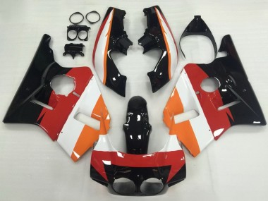 Compra Carenados Moto Honda CBR400RR NC23 1987-1989 - Naranja Blanco Rojo Negro Brillante